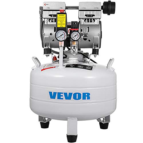 VEVOR 850W Druckluftkompressor 30L Flüsterkompressor Druckluftkompressor ölfrei Luftabgabe VEVOR 850W Druckluftkompressor 30L Flüsterkompressor Druckluftkompressor ölfrei Luftabgabe von VEVOR