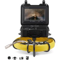 Inspektionskamera Rohrkamera 50m Kanalkamera 720P Endoskop-Kamera 12V 4500mAh Lithium-Akku 6Stunden Rohrinspektionskamera IP68 - Mophorn von MOPHORN