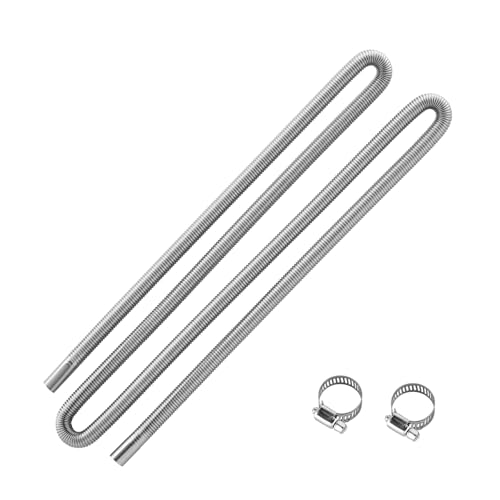 VEVOR Abgasrohr Standheizung flexibler Abgasschlauch 300 cm für Auto-Dieselheizung mit 2 Klemmen, Edelstahl Auspuffrohr mit Φ 25 mm Querschnitt für 2 kW / 5 kW / 8 kW Dieselheizungen Lufterhitzer VEVOR Abgasrohr Standheizung flexibler Abgasschlauch 300 cm für Auto-Dieselheizung mit 2 Klemmen, Edelstahl Auspuffrohr mit Φ 25 mm Querschnitt für 2 kW / 5 kW / 8 kW Dieselheizungen Lufterhitzer von VEVOR