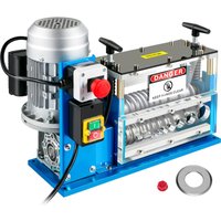 Abisoliermaschine 370 w Elektrische Kabelschälmaschine für Kupferschrott Abisolierdurchmesser 1,5-38 mm, Abisoliergeschwindigkeit 30 m / min, von VEVOR