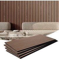 VEVOR Akustikpaneele, 1200x600x21mm, Akustik Wandpaneele, MDF-Akzent-Holzwandpaneele für moderne Innenwanddekoration, Akustikpaneel VEVOR Akustikpaneele, 1200x600x21mm, Akustik Wandpaneele, MDF-Akzent-Holzwandpaneele für moderne Innenwanddekoration, Akustikpaneel von VEVOR