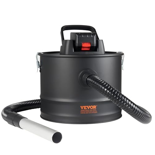 VEVOR Aschesauger, 15L Fassungsvermögen, Starke Saugkraft, Kaminsauger mit Rückwärtsabsaugung, 1,8m Stromkabel, 10 Kpa Max. Vakuum, für Kamine, Pelletöfen, Holzöfen, Holzbrenner, Schwarz VEVOR Aschesauger, 15L Fassungsvermögen, Starke Saugkraft, Kaminsauger mit Rückwärtsabsaugung, 1,8m Stromkabel, 10 Kpa Max. Vakuum, für Kamine, Pelletöfen, Holzöfen, Holzbrenner, Schwarz von VEVOR