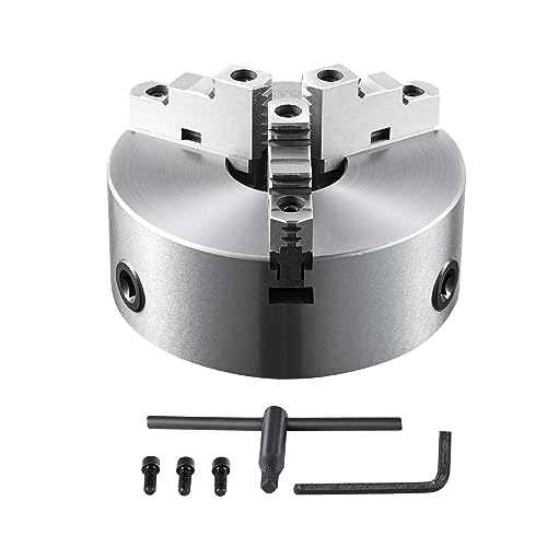 VEVOR Drehbankfutter K11-200 200mm Dreibackenfutter HT300-Material 3 Backenfutter Spannbereich 4–200mm 3-Backen, 20Cr, ≥53HRC φ65mm Bohrung Spannfutter Drechselbank Selbstzentrierend VEVOR Drehbankfutter K11-200 200mm Dreibackenfutter HT300-Material 3 Backenfutter Spannbereich 4–200mm 3-Backen, 20Cr, ≥53HRC φ65mm Bohrung Spannfutter Drechselbank Selbstzentrierend von VEVOR