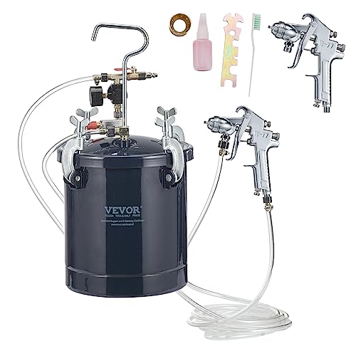 VEVOR Druckbehälter Farbbehälter Sprühfarbe Drucktopf 10 L Drucktank, 60 psi Lackierpistole Farbbehälter Φ 52 x 32 cm Spray Paint Pressure Pot Tank Paint Container Farbspritzpistolen Lacken, Flecken VEVOR Druckbehälter Farbbehälter Sprühfarbe Drucktopf 10 L Drucktank, 60 psi Lackierpistole Farbbehälter Φ 52 x 32 cm Spray Paint Pressure Pot Tank Paint Container Farbspritzpistolen Lacken, Flecken von VEVOR