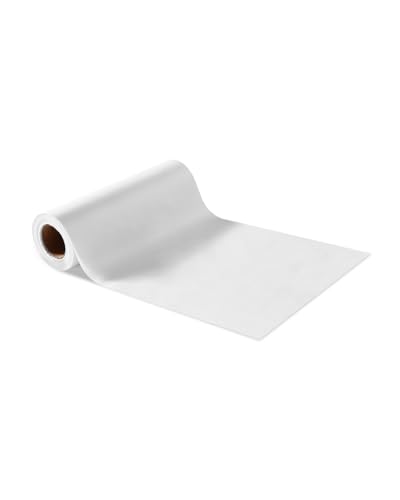 VEVOR Einwegauflagen für Gesichtskissen und Massageliege, 25 Packungen 216 mm x 68,58 m, Einweg-Kopfstützenpapier, ideal für Massage-, Untersuchungs- und Chiropraktiktische, weiß von VEVOR