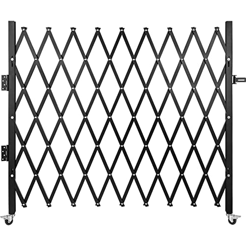 VEVOR Einzelnes Faltbares Sicherheitstor, 48 x 66 Zoll Falttürtor, Akkordeon-Sicherheitstor aus Stahl, Flexibel Erweiterbares Sicherheitstor, Rollendes Barrikadentor, Scherentor mit Vorhängeschloss VEVOR Einzelnes Faltbares Sicherheitstor, 48 x 66 Zoll Falttürtor, Akkordeon-Sicherheitstor aus Stahl, Flexibel Erweiterbares Sicherheitstor, Rollendes Barrikadentor, Scherentor mit Vorhängeschloss von VEVOR