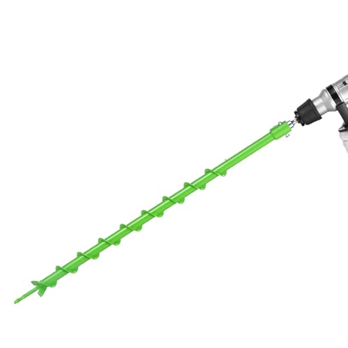 VEVOR Erdbohrer für Bohrmaschine, Ø 40x790 mm Gartenbohrer, kompatibel mit Bohrern mit 20 mm Innendurchmesser, Pfahlbohrer, Durchlässenbohrer, Grabungswerkzeug zum Pflanzen und Bohren VEVOR Erdbohrer für Bohrmaschine, Ø 40x790 mm Gartenbohrer, kompatibel mit Bohrern mit 20 mm Innendurchmesser, Pfahlbohrer, Durchlässenbohrer, Grabungswerkzeug zum Pflanzen und Bohren von VEVOR