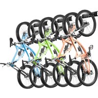 Fahrradständer,6Fahrradständer,3Helmhaken,Wandhalterung für Fahrradaufbewahrung,Organizer für Zuhause,die Garage,anpassbar für verschiedene Fahrradständer,6Fahrradständer,3Helmhaken,Wandhalterung für Fahrradaufbewahrung,Organizer für Zuhause,die Garage,anpassbar für verschiedene von VEVOR