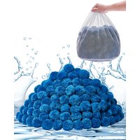 VEVOR Filter Balls für Sandfilter, 1,83 kg, Filterbälle ersetzen Pool-Filtersand, wiederverwendbares blaues Filtermedium aus Polyesterfaser mit von VEVOR
