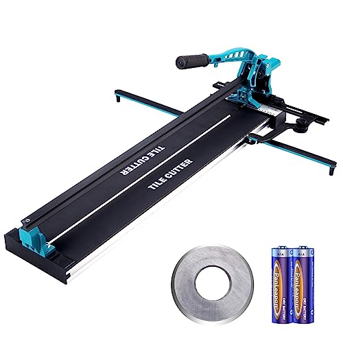 VEVOR Fliesenschneider mit einer Gesamtschnittlänge von 800mm, Schnittstärke 4-15mm Mindest. Schnittbreite 25mm Fliesenschneidmaschine inkl. Extra Schneidrad Fliesenverlegungs-& Renovierungsprojekten VEVOR Fliesenschneider mit einer Gesamtschnittlänge von 800mm, Schnittstärke 4-15mm Mindest. Schnittbreite 25mm Fliesenschneidmaschine inkl. Extra Schneidrad Fliesenverlegungs-& Renovierungsprojekten von VEVOR