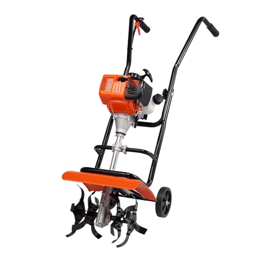 VEVOR Gartenfräse 31CC Hubraum Gasbetrieben Motorhacke 340 mm Anbaubreite Motorfräse 100 mm Kultivierungstiefe Bodenhacke Stahl Kultivierungsklinge Ackerfräse 1030 x 465 x 890 mm Kultivator VEVOR Gartenfräse 31CC Hubraum Gasbetrieben Motorhacke 340 mm Anbaubreite Motorfräse 100 mm Kultivierungstiefe Bodenhacke Stahl Kultivierungsklinge Ackerfräse 1030 x 465 x 890 mm Kultivator von VEVOR