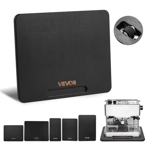 VEVOR Gleitbrett, 26,7x33 cm, Brett mit Gummirädern & hohlem Griff, einfach zu reinigen, Slider-Brett, Geräte-Rollbrett, leicht bewegliche Unterlage für Kaffeemaschine, Küchenmaschine, Schwarz VEVOR Gleitbrett, 26,7x33 cm, Brett mit Gummirädern & hohlem Griff, einfach zu reinigen, Slider-Brett, Geräte-Rollbrett, leicht bewegliche Unterlage für Kaffeemaschine, Küchenmaschine, Schwarz von VEVOR