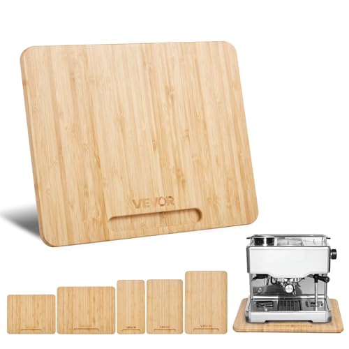VEVOR Gleitbrett, 26,7x33 cm, Brett mit Gummirädern und hohlem Griff, leicht zu reinigen, Slider-Brett, Geräte-Rollbrett, leicht bewegliche Unterlage für Kaffeemaschine, Küchenmaschine VEVOR Gleitbrett, 26,7x33 cm, Brett mit Gummirädern und hohlem Griff, leicht zu reinigen, Slider-Brett, Geräte-Rollbrett, leicht bewegliche Unterlage für Kaffeemaschine, Küchenmaschine von VEVOR