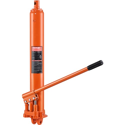 VEVOR Hydraulischer Langer Ram-Wagenheber, 8 t Motorhebezylinder mit Doppelkolbenpumpe & Gabelbasis, Hydraulischer Auto-Flaschenheber für Motorhebebühnen, Garagen-/Ladenkrane, Bauernhof usw. VEVOR Hydraulischer Langer Ram-Wagenheber, 8 t Motorhebezylinder mit Doppelkolbenpumpe & Gabelbasis, Hydraulischer Auto-Flaschenheber für Motorhebebühnen, Garagen-/Ladenkrane, Bauernhof usw. von VEVOR