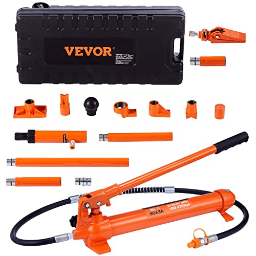 VEVOR Hydraulischer Wagenheber Luftpumpe 12 t, Lufthydraulischer Heber 135 mm Hub Rot, inkl. 100/195 / 300/500 mm Verlängerungsstange, Elektrostatisches Pulversprühen Autoreparatur Werkstatt VEVOR Hydraulischer Wagenheber Luftpumpe 12 t, Lufthydraulischer Heber 135 mm Hub Rot, inkl. 100/195 / 300/500 mm Verlängerungsstange, Elektrostatisches Pulversprühen Autoreparatur Werkstatt von VEVOR