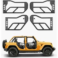 VEVOR Jeep Rohrtüren (4-türig) im Adventure-Stil mit robusten Scharnieren und OE-Verriegelung, Jeep-Türen mit Gummipolstern und gehärtetem Stahlrohr, von VEVOR