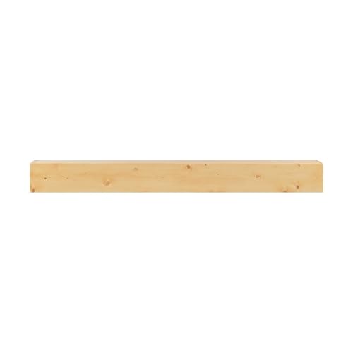 VEVOR Kaminsims, 152,4 x 20,3 x 15,2 cm, Tragkraft 22,7 kg, Kaminsims aus Naturholz für über dem Kamin, schwebendes Bauernhausregal zur Wandmontage, handgefertigter Kaminsims VEVOR Kaminsims, 152,4 x 20,3 x 15,2 cm, Tragkraft 22,7 kg, Kaminsims aus Naturholz für über dem Kamin, schwebendes Bauernhausregal zur Wandmontage, handgefertigter Kaminsims von VEVOR
