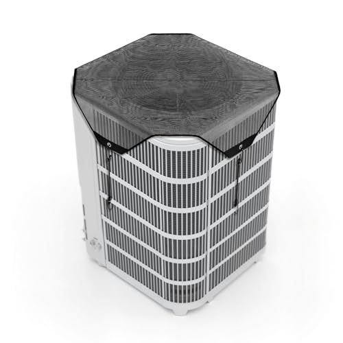 VEVOR Klimaanlagenabdeckung für Außengeräte, 910 x 910 mm, Schutzabdeckung für Klimaanlagen, PVC Netzabdeckung mit elastischen Haken, reißfest, für den Außenbereich, alle Jahreszeiten, schwarz VEVOR Klimaanlagenabdeckung für Außengeräte, 910 x 910 mm, Schutzabdeckung für Klimaanlagen, PVC Netzabdeckung mit elastischen Haken, reißfest, für den Außenbereich, alle Jahreszeiten, schwarz von VEVOR