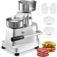 VEVOR Kommerzieller Burger-Patty-Maker, 100 mm/4 Zoll Hamburger-Rindfleisch-Patty-Maker, robuste, lebensmittelechte Edelstahlschüssel-Burgerpresse, von MOPHORN