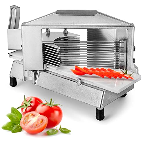 VEVOR Kommerzieller Tomatenschneider, 1/4 Zoll Tomatenschneider, Hochleistungs-Tomatenschneider aus Edelstahl, Manueller Gemüseschneider, zum Schneiden von Tomaten, Gurken, Bananen VEVOR Kommerzieller Tomatenschneider, 1/4 Zoll Tomatenschneider, Hochleistungs-Tomatenschneider aus Edelstahl, Manueller Gemüseschneider, zum Schneiden von Tomaten, Gurken, Bananen von VEVOR