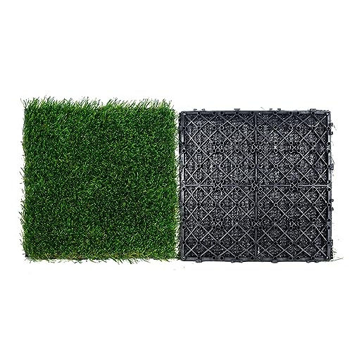 VEVOR Kunstrasenfliesen-Set für ineinandergreifende Rasenfläche 18er-Set 31x31cm Kunstrasen selbstentleerende Matte Bodenbelag Dekor-Pad perfekt für Mehrzweck-Hundematten im Innen- und Außenbereich VEVOR Kunstrasenfliesen-Set für ineinandergreifende Rasenfläche 18er-Set 31x31cm Kunstrasen selbstentleerende Matte Bodenbelag Dekor-Pad perfekt für Mehrzweck-Hundematten im Innen- und Außenbereich von VEVOR