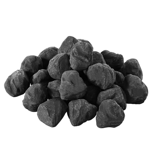 VEVOR Lavasteine 25 STK., 5 cm Keramiksteine Kamin, Wiederverwendbare Lavasteinkiesel für den Innen- & Außenbereich, dekorativer Feuerstellenstein für Propan-/Gaskamin, Herd, Innenhof, Camping VEVOR Lavasteine 25 STK., 5 cm Keramiksteine Kamin, Wiederverwendbare Lavasteinkiesel für den Innen- & Außenbereich, dekorativer Feuerstellenstein für Propan-/Gaskamin, Herd, Innenhof, Camping von VEVOR
