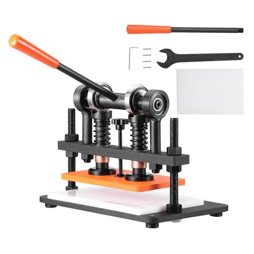VEVOR Leder Stanzmaschine Manuelle Lederschneidemaschine 26 x 15 cm, Leder Prägemaschine 1,5 t Belastbare Leder-Stanzmaschine Geeignet für Leder, PVC/Eva-Schaumstoff, Nicht Klebende Materialien VEVOR Leder Stanzmaschine Manuelle Lederschneidemaschine 26 x 15 cm, Leder Prägemaschine 1,5 t Belastbare Leder-Stanzmaschine Geeignet für Leder, PVC/Eva-Schaumstoff, Nicht Klebende Materialien von VEVOR