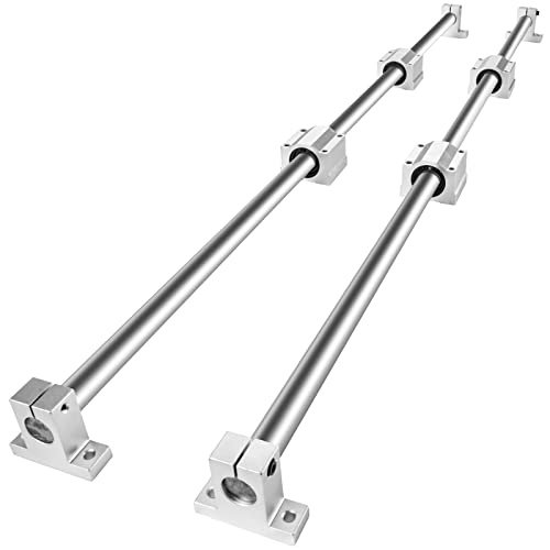 VEVOR Linearführungsschienen-Set, SFC20 1200 mm, 2 Stück 1200 mm SFC20-Führungsschienen, 4 Stück SC20-Gleitblöcke, 4 Stück Schienenstützen, Linearschienen und Lagersatz für automatisierte Ma VEVOR Linearführungsschienen-Set, SFC20 1200 mm, 2 Stück 1200 mm SFC20-Führungsschienen, 4 Stück SC20-Gleitblöcke, 4 Stück Schienenstützen, Linearschienen und Lagersatz für automatisierte Ma von VEVOR