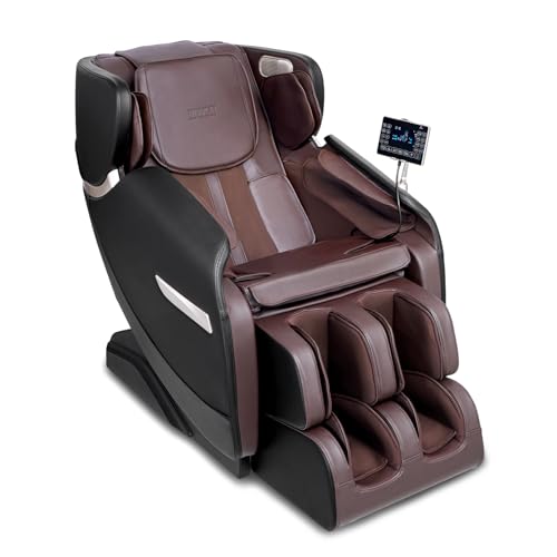 VEVOR-Massagesessel – Ganzkörper-Schwerelosigkeitssessel mit Mehreren Automatischen Modi, 3D-Shiatsu, Heizung, Bluetooth-Lautsprecher, Airbag, Fußrolle und Touchscreen VEVOR-Massagesessel – Ganzkörper-Schwerelosigkeitssessel mit Mehreren Automatischen Modi, 3D-Shiatsu, Heizung, Bluetooth-Lautsprecher, Airbag, Fußrolle und Touchscreen von VEVOR