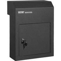 VEVOR Mauerdurchwurf Briefkasten, robuster Stahl-Einbaubriefkasten für Türen mit einer Stärke von 43 mm, Durchwurfbriefkasten inkl. 2 Schlüssel, 304 VEVOR Mauerdurchwurf Briefkasten, robuster Stahl-Einbaubriefkasten für Türen mit einer Stärke von 43 mm, Durchwurfbriefkasten inkl. 2 Schlüssel, 304 von VEVOR
