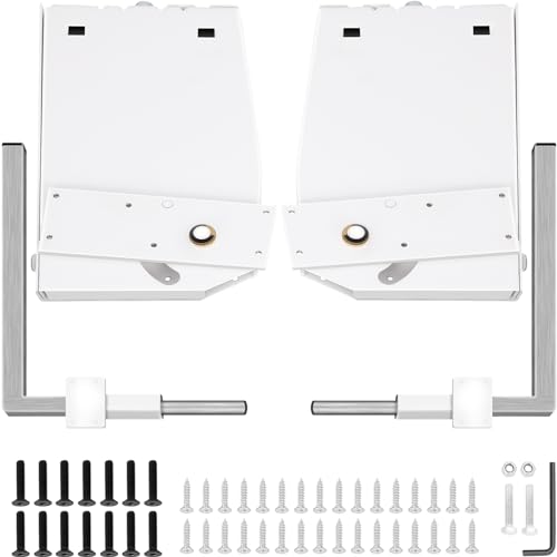 VEVOR Murphy-Montage-Wandfedermechanismus 450 kg, robuste Stützhardware, Betthalterung kompatibel mit 1,2–1,8 m Breite DIY-Kit für King-Size-Betten (vertikal), Weiß von VEVOR