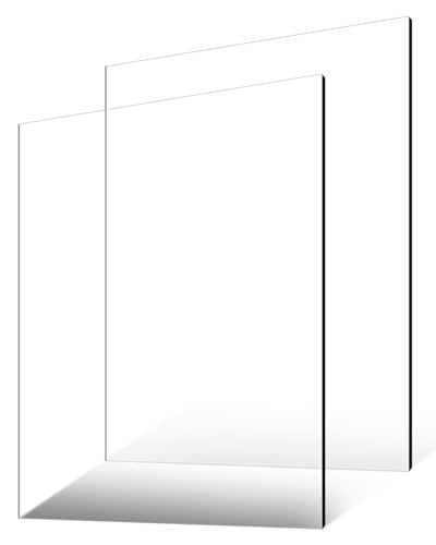 VEVOR Plexiglas-Acrylplatte, 2er-Set Kunststoffplatten, 610x914 mm, 6 mm dick, transparentes Kunststoffglas für Bastelprojekte, Ersatzglas für Bilderrahmen, DIY-Display, leicht zu schneiden VEVOR Plexiglas-Acrylplatte, 2er-Set Kunststoffplatten, 610x914 mm, 6 mm dick, transparentes Kunststoffglas für Bastelprojekte, Ersatzglas für Bilderrahmen, DIY-Display, leicht zu schneiden von VEVOR