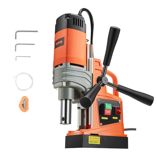 VEVOR Profi Kernbohrmaschine Magnetbohrmaschine 1300 W, Kernbohrmaschine Magnetbohreinheit 13000 N 40 mm, 810 U/min Magnetkernbohrsystem für Schiffsbau, Brückenbau, Windkrafterzeugung VEVOR Profi Kernbohrmaschine Magnetbohrmaschine 1300 W, Kernbohrmaschine Magnetbohreinheit 13000 N 40 mm, 810 U/min Magnetkernbohrsystem für Schiffsbau, Brückenbau, Windkrafterzeugung von VEVOR
