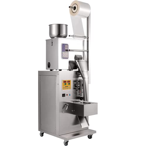 VEVOR Pulverfüllmaschine ​10-200g Wiegefüllmaschine, automatische Verpackungsmaschine Machine 66 kg Lebensmittelfüllmaschine 220V,Granulat Pulverfüllmaschine Quantitative Pulver Füllung von VEVOR