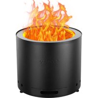 VEVOR Rauchfreier Feuerstellenofen, Lagerfeuer, H: 15,4 Zoll x Durchmesser: 19,3 Zoll, Holzkamine mit abnehmbarer Aschepfanne, tragbare Feuerstelle VEVOR Rauchfreier Feuerstellenofen, Lagerfeuer, H: 15,4 Zoll x Durchmesser: 19,3 Zoll, Holzkamine mit abnehmbarer Aschepfanne, tragbare Feuerstelle von VEVOR