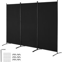 Vevor - Raumteiler 3 Paneele Raumteiler 260 x 184 x 52 cm, faltbarer Sichtschutz & tragbarer Trennwandteiler zur Raumtrennung, freistehende Vevor - Raumteiler 3 Paneele Raumteiler 260 x 184 x 52 cm, faltbarer Sichtschutz & tragbarer Trennwandteiler zur Raumtrennung, freistehende von VEVOR