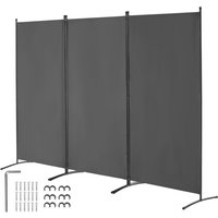 VEVOR Raumteiler 3 Paneele Raumteiler 260 x 184 x 52 cm, faltbarer Sichtschutz & tragbarer Trennwandteiler zur Raumtrennung, freistehende Raumteiler VEVOR Raumteiler 3 Paneele Raumteiler 260 x 184 x 52 cm, faltbarer Sichtschutz & tragbarer Trennwandteiler zur Raumtrennung, freistehende Raumteiler von VEVOR