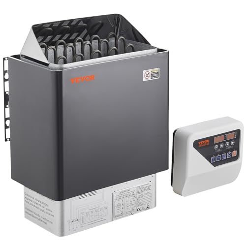 VEVOR Saunaofen, 8 kW, 400 V 3N tragbare Saunaheizung für drinnen & draußen mit 3-Stunden-Timer, digitaler Steuerung für 8–12 m³ großes Zuhause, gewerbliche Nutzung in Hotel-Spa-Duschen, max. 110 °C VEVOR Saunaofen, 8 kW, 400 V 3N tragbare Saunaheizung für drinnen & draußen mit 3-Stunden-Timer, digitaler Steuerung für 8–12 m³ großes Zuhause, gewerbliche Nutzung in Hotel-Spa-Duschen, max. 110 °C von VEVOR