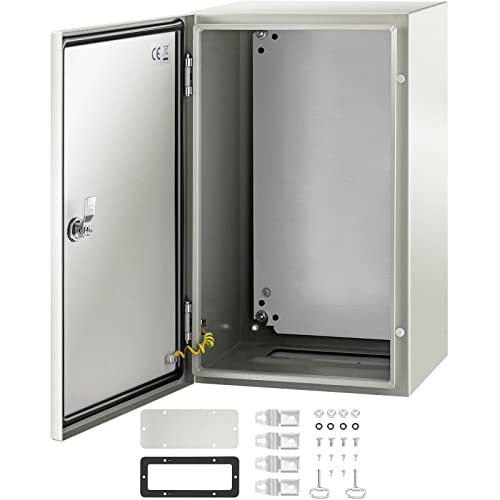 VEVOR Schaltschrank Kohlenstoffstahl Verteilerschrank Industriegehäuse 50x30x25cm Schaltkasten IP66 & NEMA Wasserdicht Anschlussdose Stromkasten Ideal für Fabriken Baustellen Einkaufszentren usw. VEVOR Schaltschrank Kohlenstoffstahl Verteilerschrank Industriegehäuse 50x30x25cm Schaltkasten IP66 & NEMA Wasserdicht Anschlussdose Stromkasten Ideal für Fabriken Baustellen Einkaufszentren usw. von VEVOR