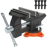 Schraubstock Amboss 240° drehbar 1,5-4,5cm Spannweite Werkbankschraubstock - Vevor von VEVOR