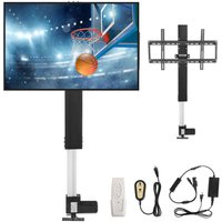 TV-Ständer für 30-50 Zoll LCD-LED-Plasmafernseher, Automatischer TV-Ständer, Aufzug für Fernseher, tv Lift Halterung 97,4 bis 167,4 cm, von VEVOR