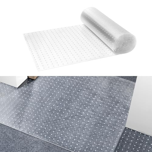 VEVOR Teppichschutz für Haustiere, 61 x 3,6 m, kratzfester PVC-Teppichschutz für Katzen für den Türrahmen, rutschfeste Katzenkratzschutzmatte, leicht zuschneidbarer Kunststoff-Teppichkratzstopper VEVOR Teppichschutz für Haustiere, 61 x 3,6 m, kratzfester PVC-Teppichschutz für Katzen für den Türrahmen, rutschfeste Katzenkratzschutzmatte, leicht zuschneidbarer Kunststoff-Teppichkratzstopper von VEVOR