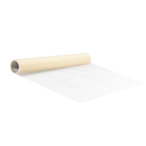 VEVOR Teppichschutzfolie, 91,4 cm x 61,4 m Boden- und Oberflächenschutz mit Selbstklebender Rückseite und einfacher Installation, Selbstklebende Polyethylen-Automatten-Schutzrolle von VEVOR