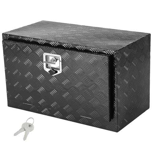 VEVOR Truckbox Werkzeugbox, Unterboden-Anhängerbox, Werkzeugkasten 914 x 432 x 457 mm Pickup-Aufbewahrungsbox, Aluminiumlegierung, 40 kg belastbarer Werkzeugkasten, abschließbare Aufbewahrungsbox VEVOR Truckbox Werkzeugbox, Unterboden-Anhängerbox, Werkzeugkasten 914 x 432 x 457 mm Pickup-Aufbewahrungsbox, Aluminiumlegierung, 40 kg belastbarer Werkzeugkasten, abschließbare Aufbewahrungsbox von VEVOR