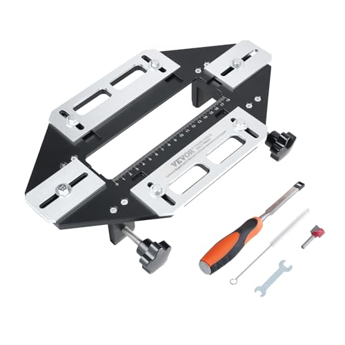 VEVOR Türscharnier-Schlitzsucher 183 x 46 mm + 50 x 20 mm, Montageanleitung Scharnierschlösser, Türscharnierlehre, Holzbearbeitungs-Lochöffner, Positionierung, Bohren, Schlitzer, Führungsplatte VEVOR Türscharnier-Schlitzsucher 183 x 46 mm + 50 x 20 mm, Montageanleitung Scharnierschlösser, Türscharnierlehre, Holzbearbeitungs-Lochöffner, Positionierung, Bohren, Schlitzer, Führungsplatte von VEVOR