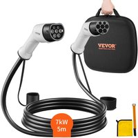 VEVOR Typ2 Ladekabel für Elektroauto/Hybrid EV Ladekabel E-Autoladekabel Wallbox 7kw TPU-Ladekabel 5m Kabellänge 1-Phase AC 230V Typ2 auf Typ2 VEVOR Typ2 Ladekabel für Elektroauto/Hybrid EV Ladekabel E-Autoladekabel Wallbox 7kw TPU-Ladekabel 5m Kabellänge 1-Phase AC 230V Typ2 auf Typ2 von MOPHORN