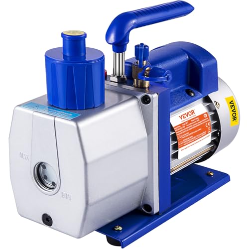 VEVOR Vakuumpumpe 7 CFM 1/2 HP Einstufige Klimaanlagen-Vakuumpumpe 220V 5PA Ultimatives Vakuum Kältemittel HVAC Werkzeug für Automobile Reparatur Vakuum Evakuierung VEVOR Vakuumpumpe 7 CFM 1/2 HP Einstufige Klimaanlagen-Vakuumpumpe 220V 5PA Ultimatives Vakuum Kältemittel HVAC Werkzeug für Automobile Reparatur Vakuum Evakuierung von VEVOR