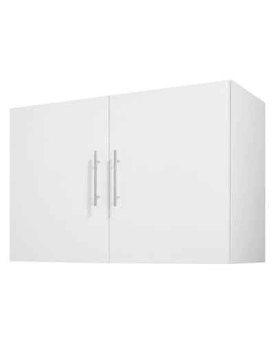 VEVOR Wandschrank für Waschküche Wandschrank, 2-stöckiger Wandhängeschrank (406 x 914 x 610 mm) mit 2 Türen, Schrank-Organizer mit verstellbarem Regal, für Küche Garage Wäscherei von VEVOR