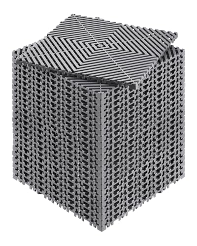 VEVOR ineinandergreifende Drainagematte Duschmatte 31 x 31 cm modulares ineinandergreifende Bodenmatten, 24 STK. Spleiß-Drainagematten, rutschfeste Drainage-Bodenfliesen, für Garage Garten Grau VEVOR ineinandergreifende Drainagematte Duschmatte 31 x 31 cm modulares ineinandergreifende Bodenmatten, 24 STK. Spleiß-Drainagematten, rutschfeste Drainage-Bodenfliesen, für Garage Garten Grau von VEVOR