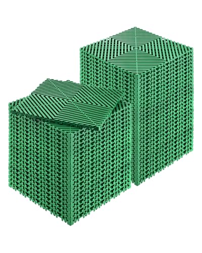VEVOR ineinandergreifende Drainagematte Duschmatte 31 x 31 cm modulares ineinandergreifende Bodenmatten, 50 STK. Spleiß-Drainagematten, rutschfeste Drainage-Bodenfliesen, für Garage Garten Grün VEVOR ineinandergreifende Drainagematte Duschmatte 31 x 31 cm modulares ineinandergreifende Bodenmatten, 50 STK. Spleiß-Drainagematten, rutschfeste Drainage-Bodenfliesen, für Garage Garten Grün von VEVOR